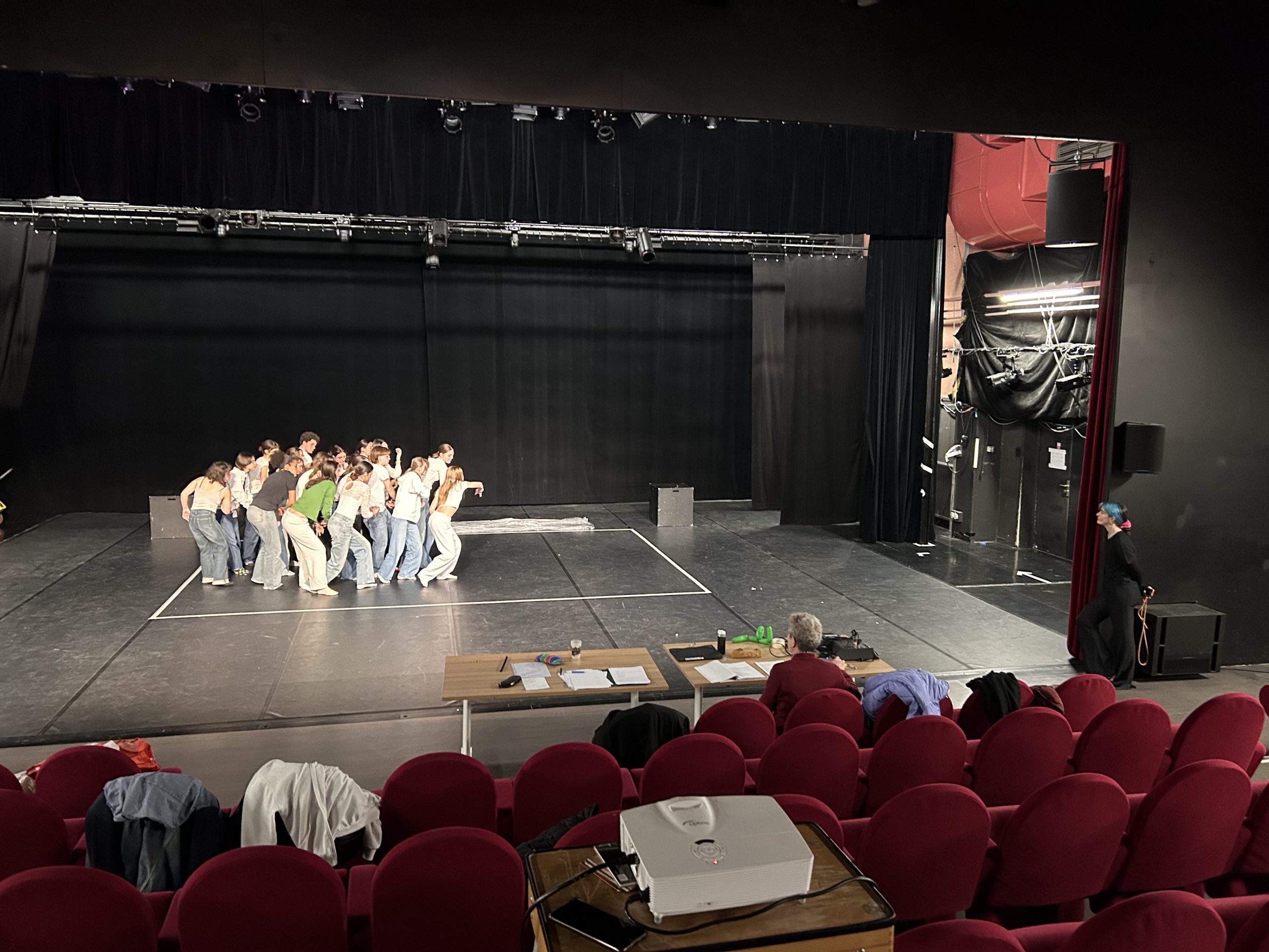 “De mon hublot utérin, je te salue, …” et “Le Suicidé” par les élèves du Lycée Baudelaire au théâtre des Collines_Annecy