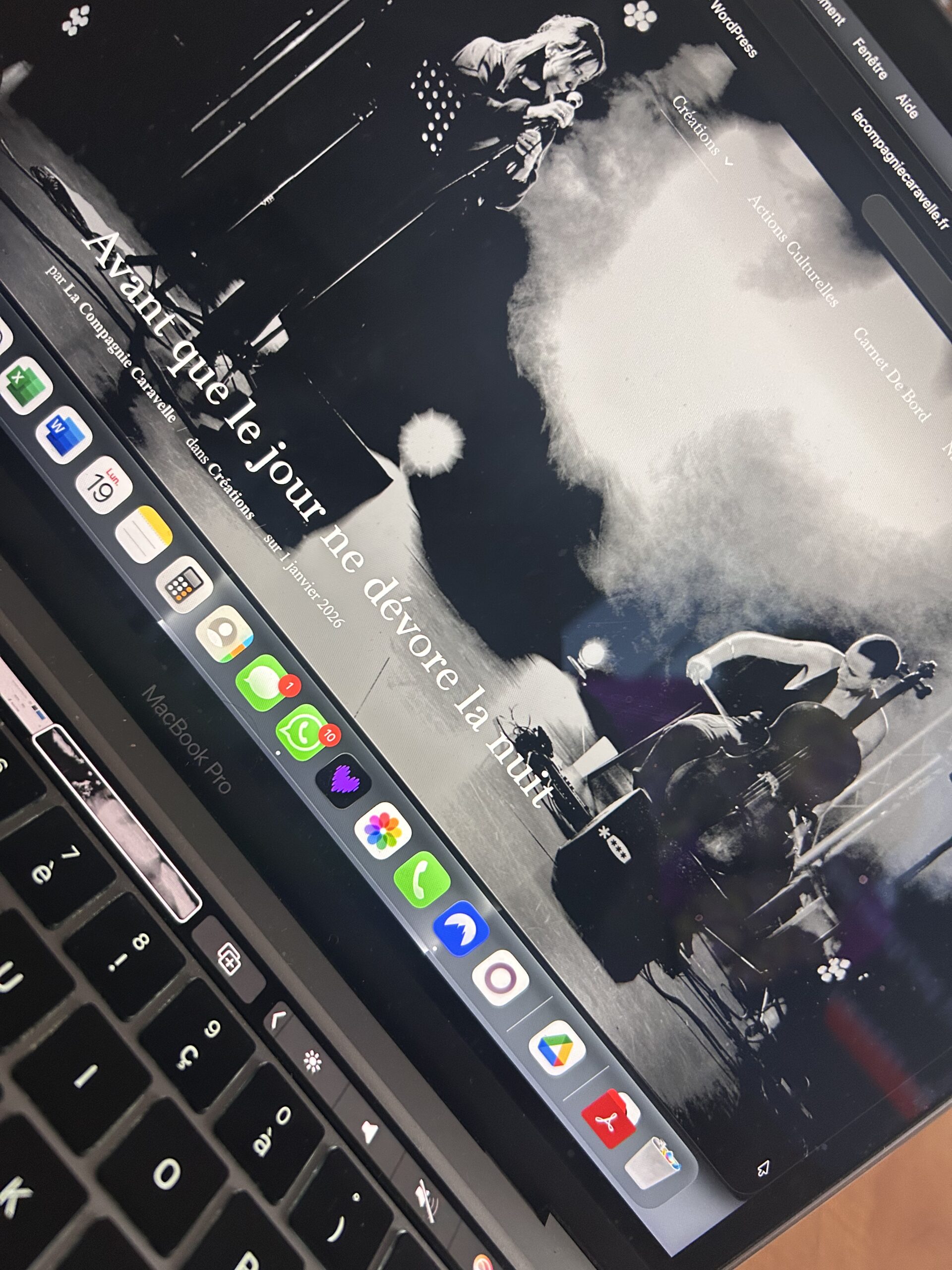 “Avant que la nuit ne dévore le jour” entre au catalogue des créations